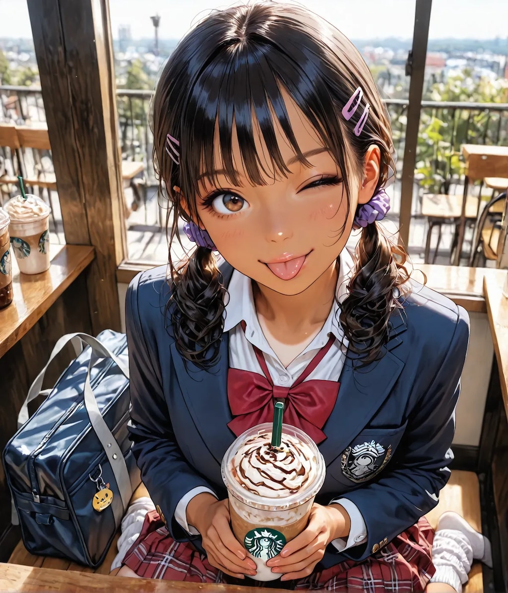 ギャルJK達の放課後😊