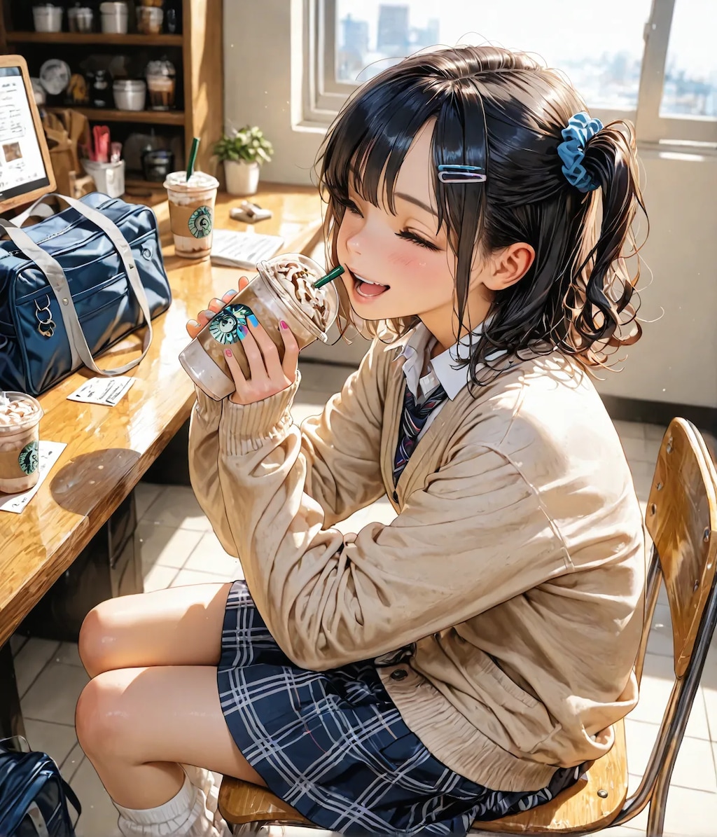 ギャルJK達の放課後😊