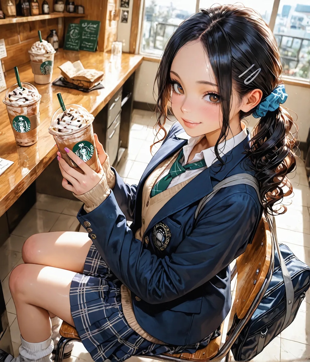 ギャルJK達の放課後😊