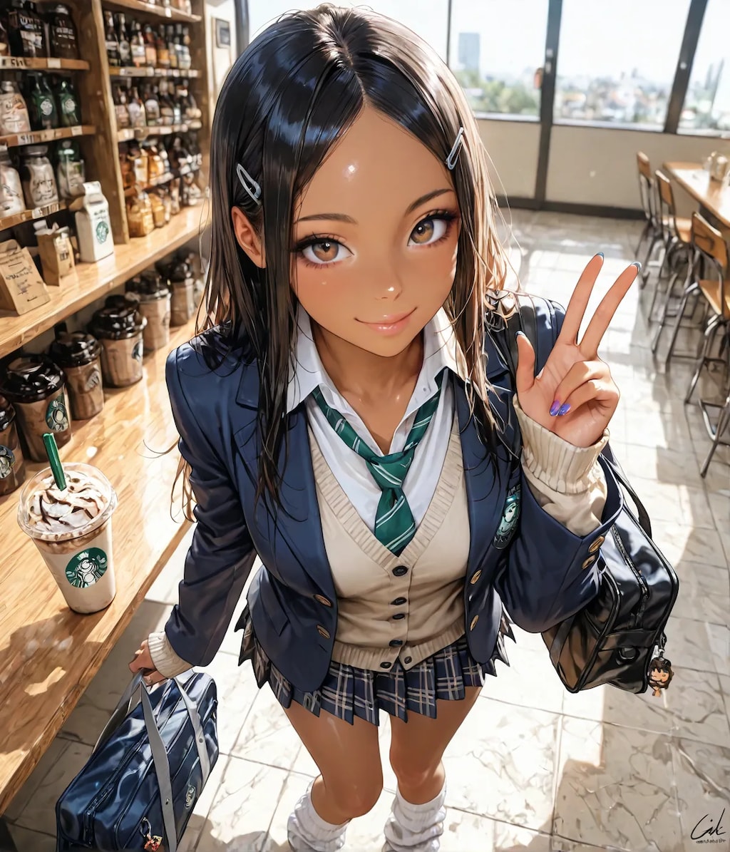 ギャルJK達の放課後😊