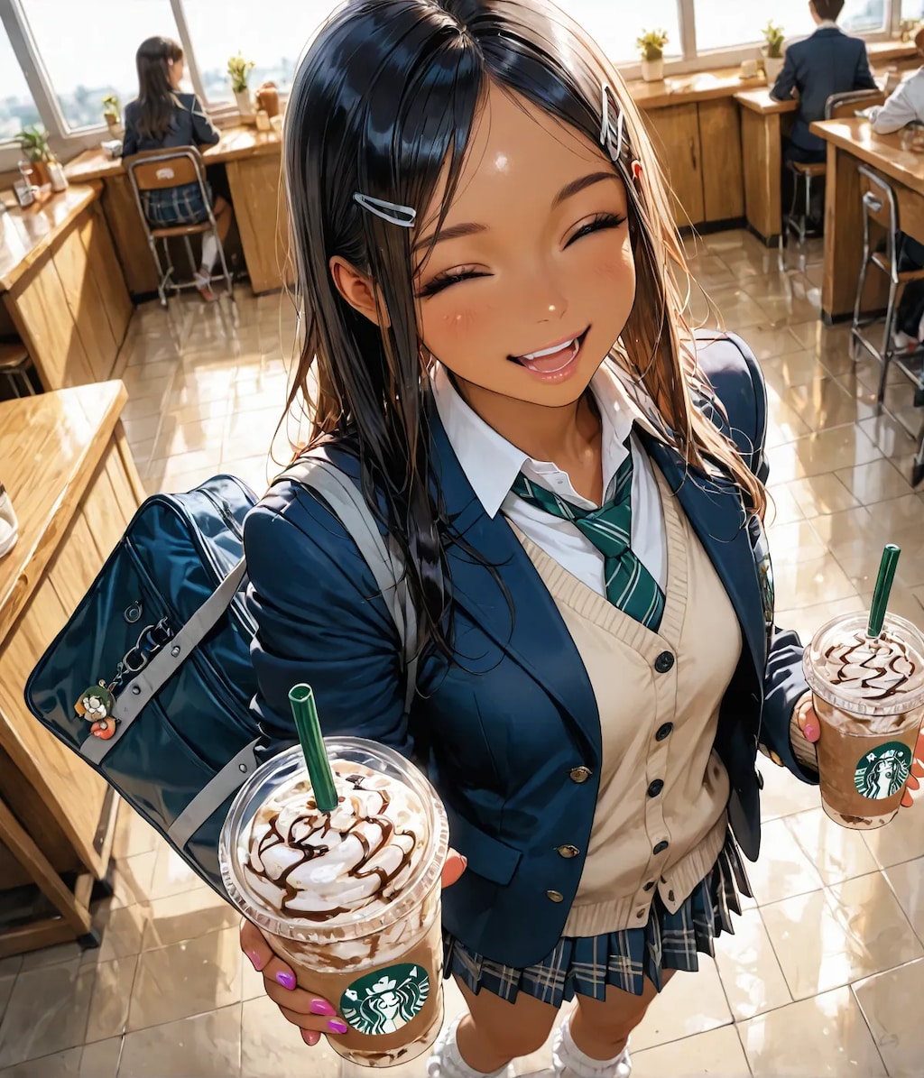 ギャルJK達の放課後😊