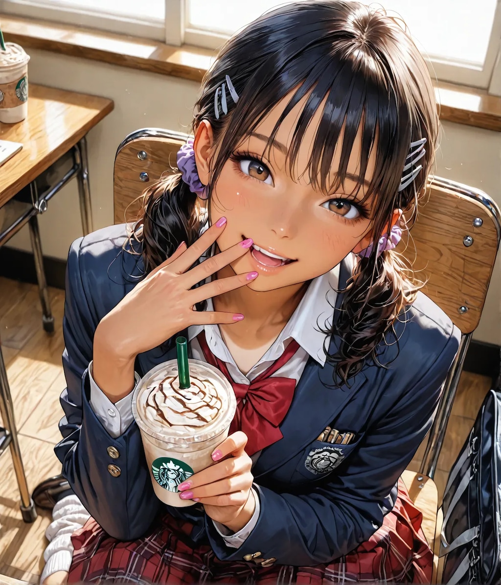 ギャルJK達の放課後😊