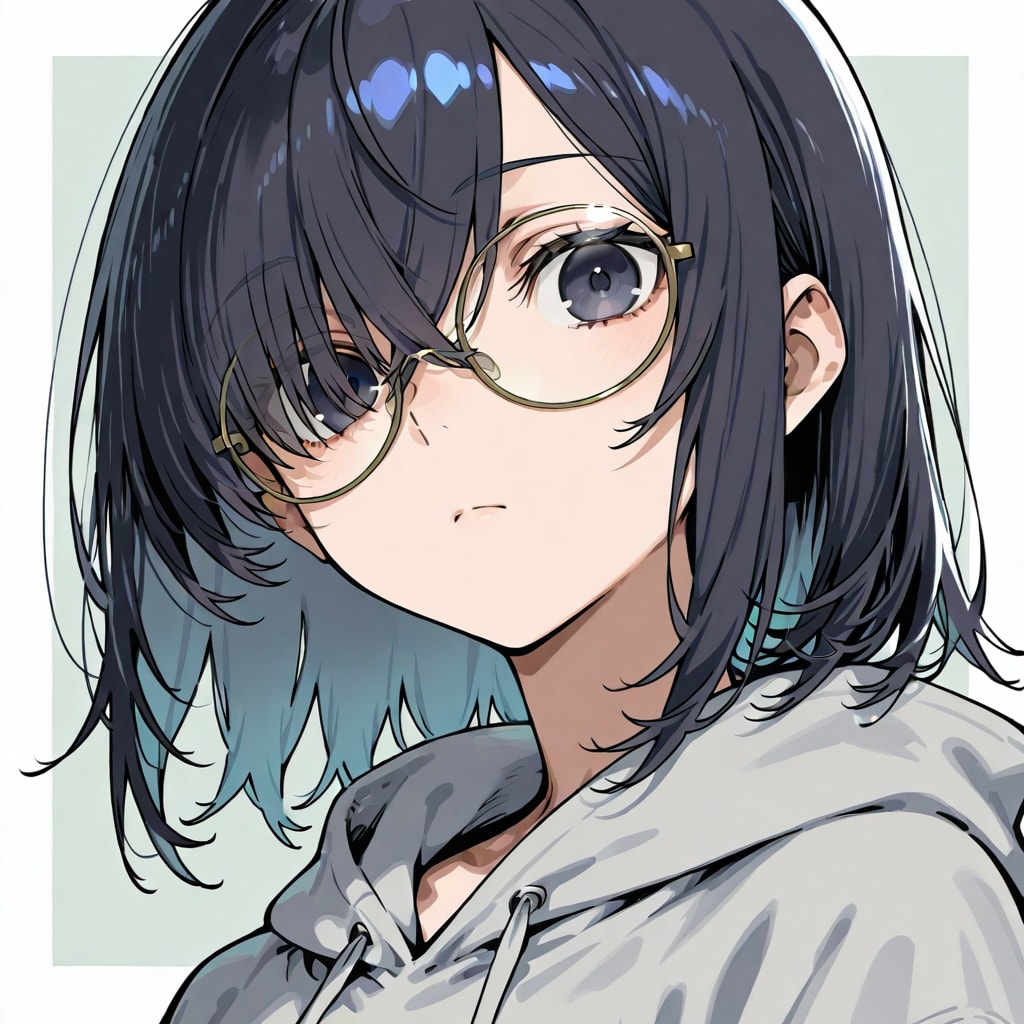 メカクレ | の人気AIイラスト・グラビア