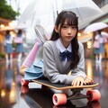 雨の瞑想2 2枚目