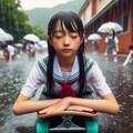 雨の瞑想2 6枚目