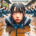 雨の瞑想2 9枚目