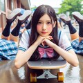 雨の瞑想2 3枚目