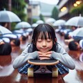 雨の瞑想2 12枚目