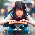 雨の瞑想2 11枚目