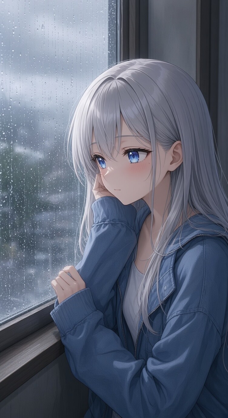 雨やだなー…。 | の人気AIイラスト・グラビア