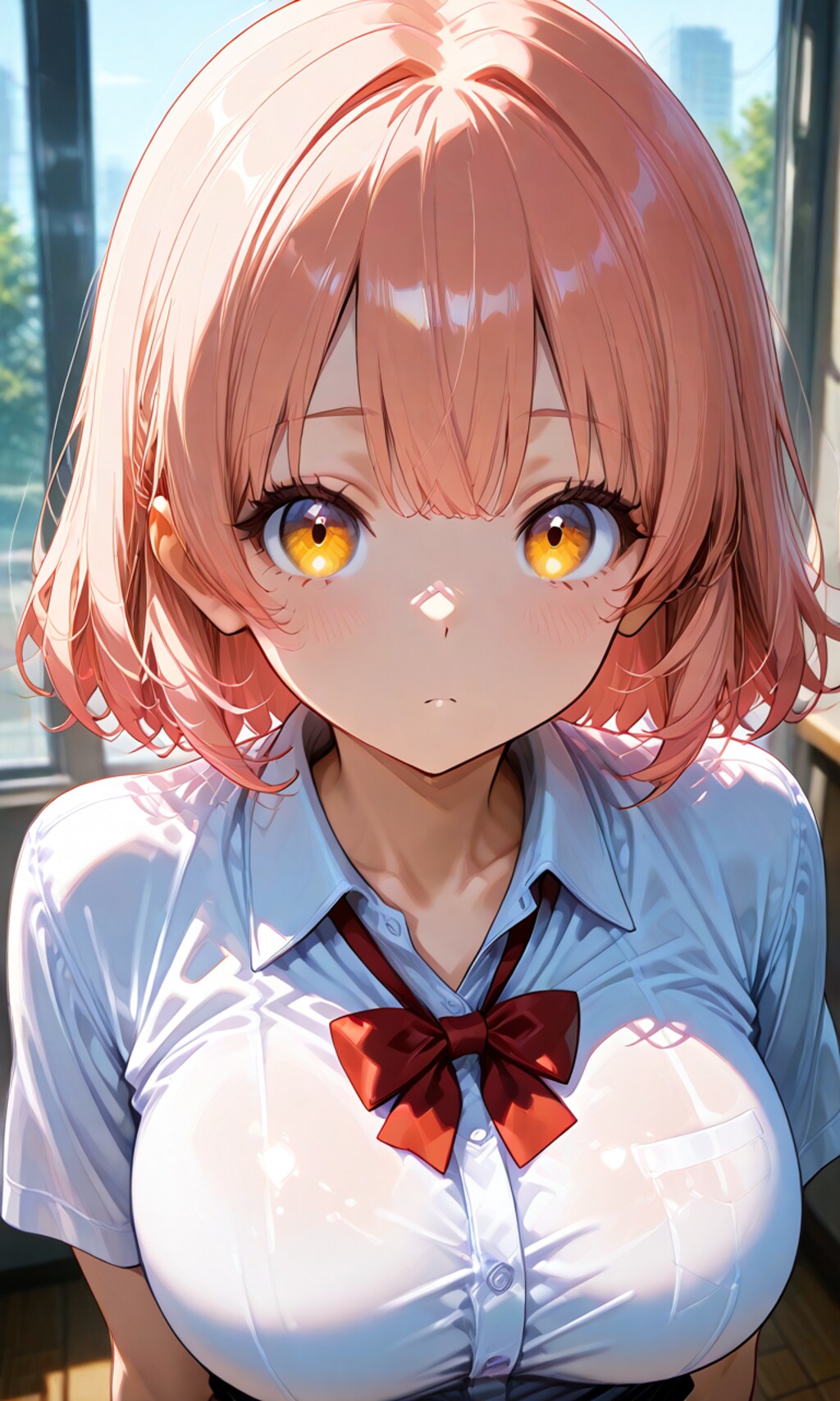 制服を着た少女