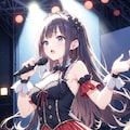 黒づくめアイドルパンチライブfrom ちち生SD系モデル♪ 6枚目