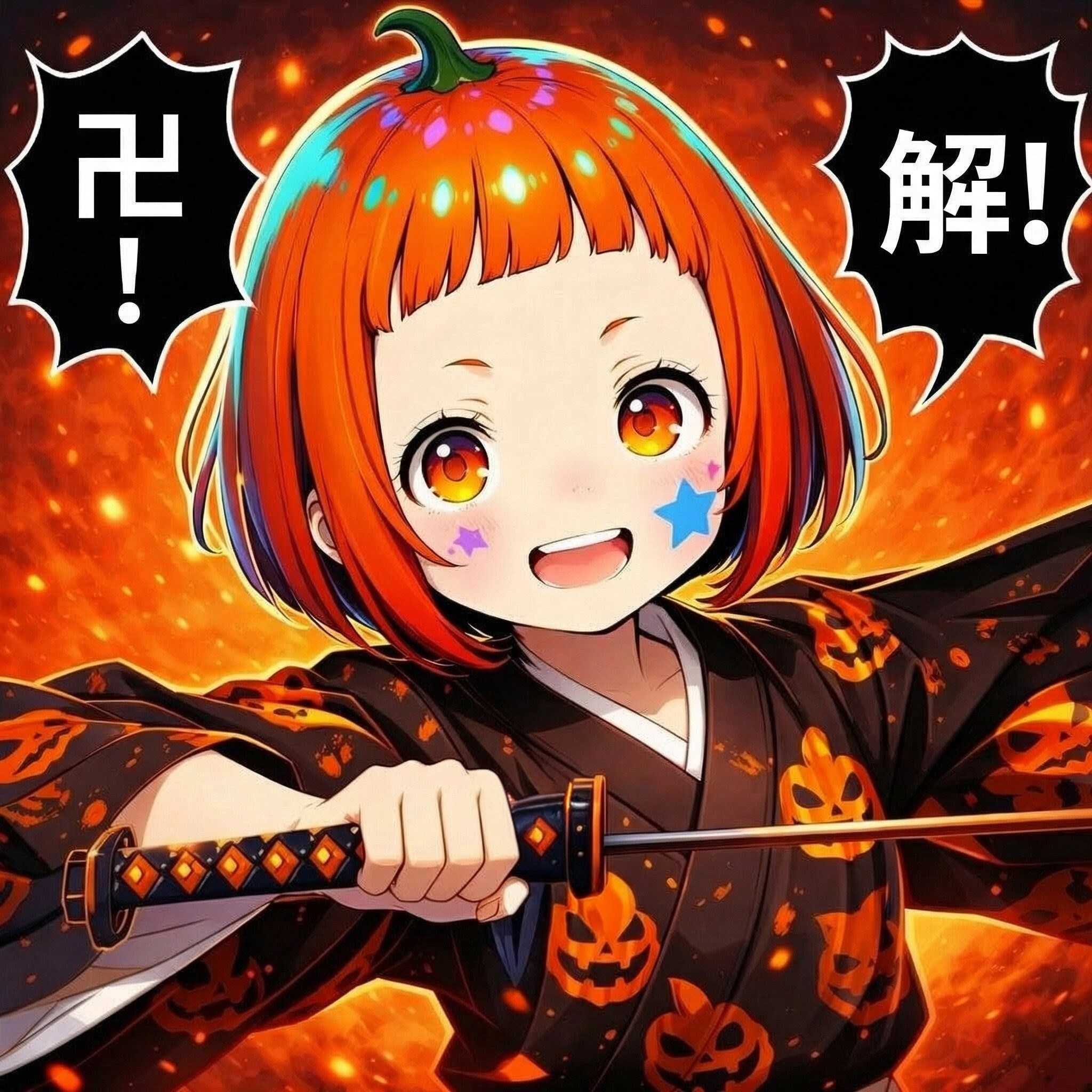 カボチャがヒャッハー！してくる卍解 | の人気AIイラスト・グラビア