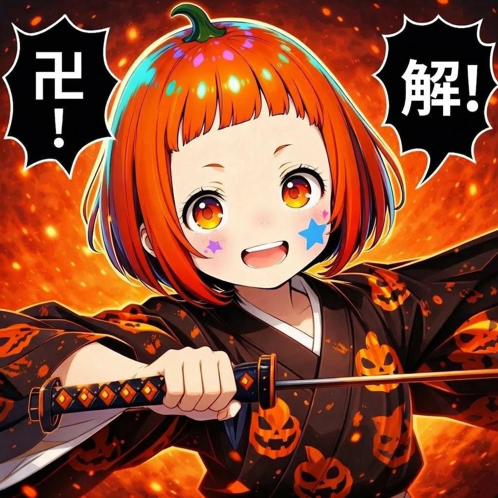 カボチャがヒャッハー！してくる卍解