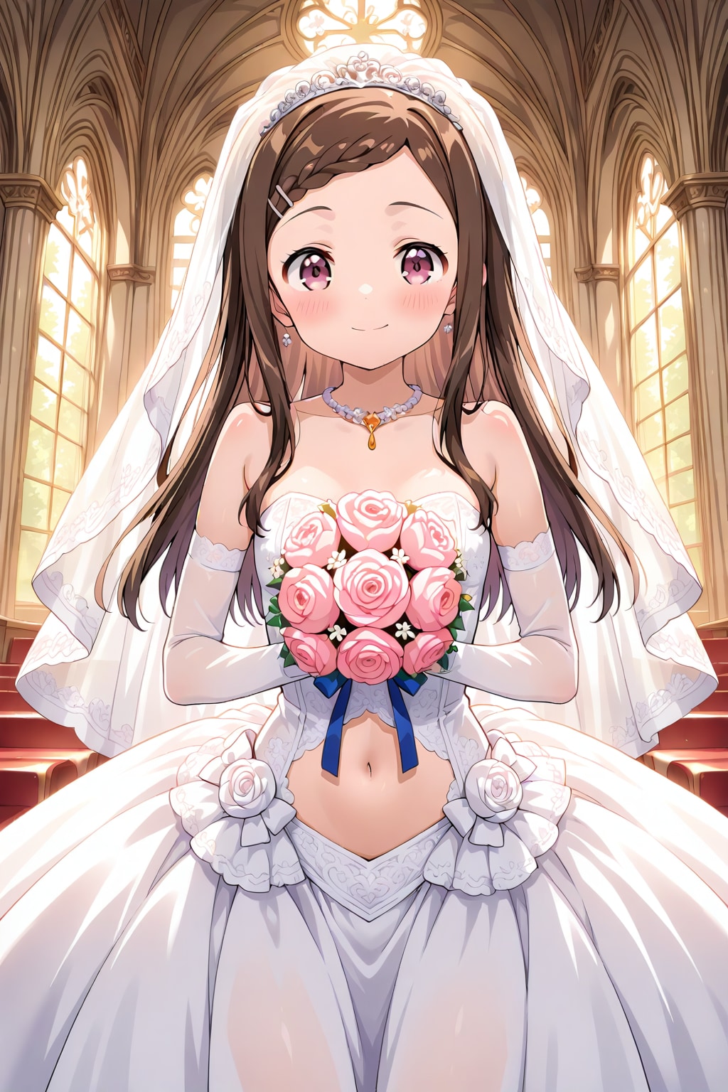 へそ出し結婚式