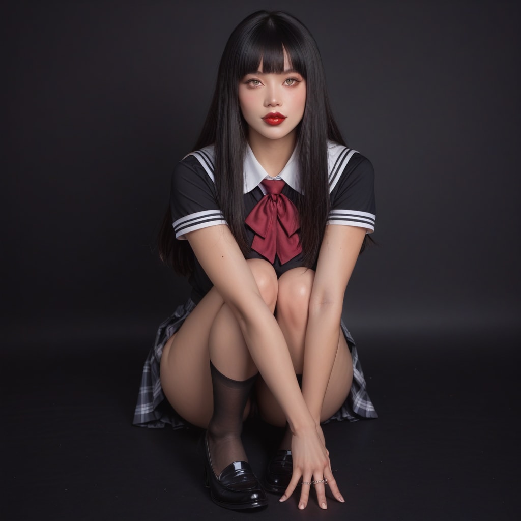 黒髪と制服と5