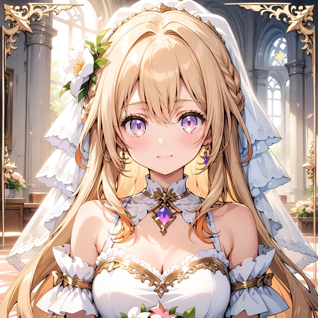 花嫁になった勇者ちゃん✨️