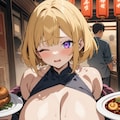 肚兜っぽいのでポロリ 9枚目