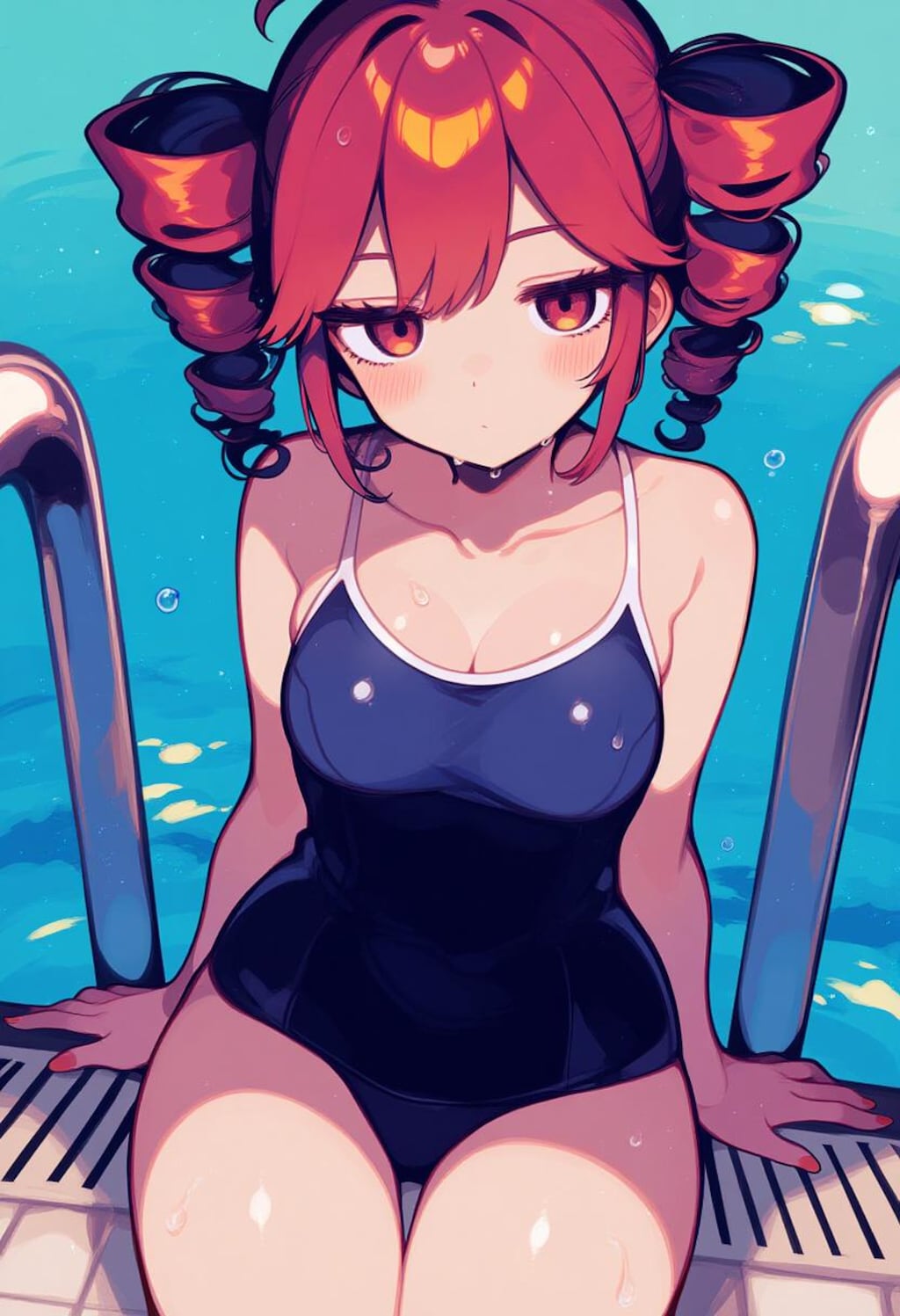 今日も暑かったね🐬