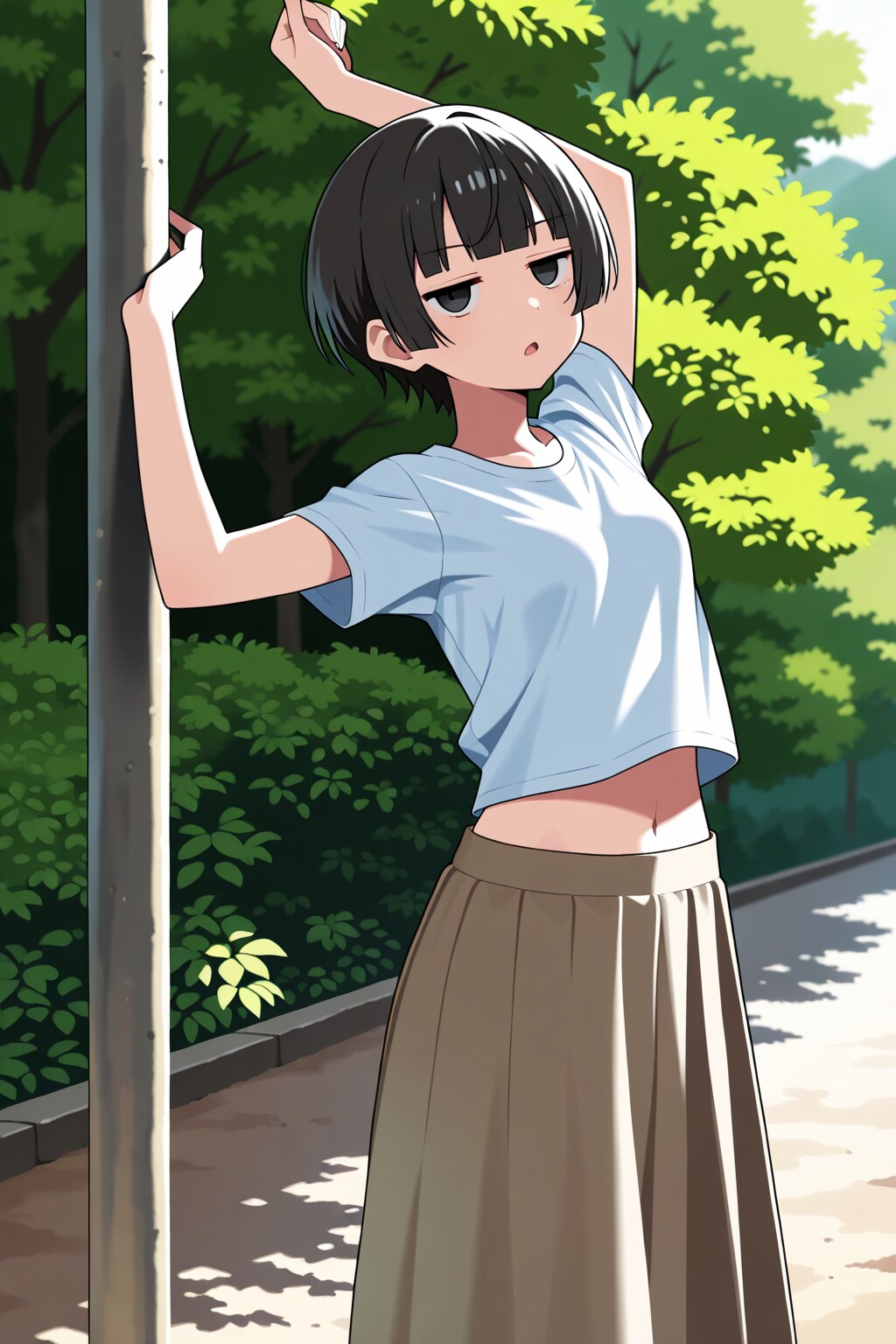 ジト目メグさん75