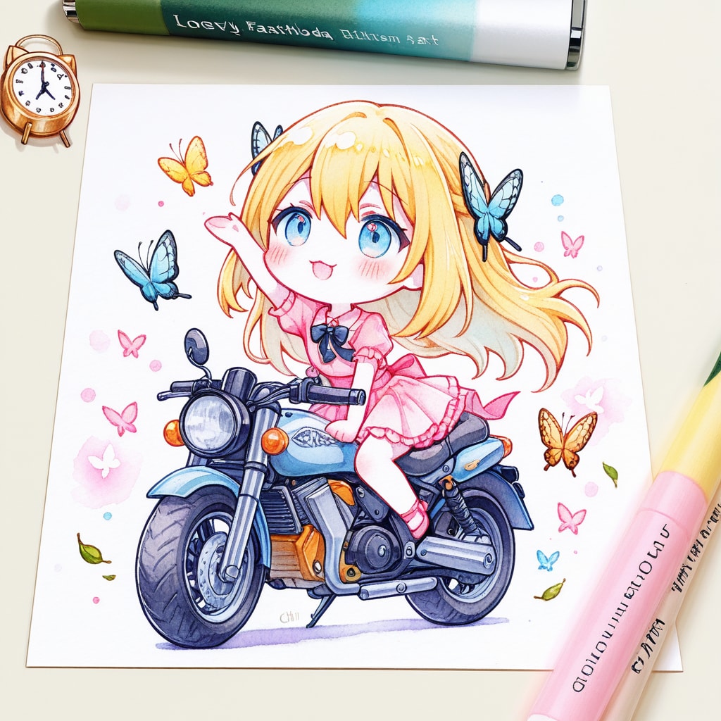 QILINで金髪ちゃん