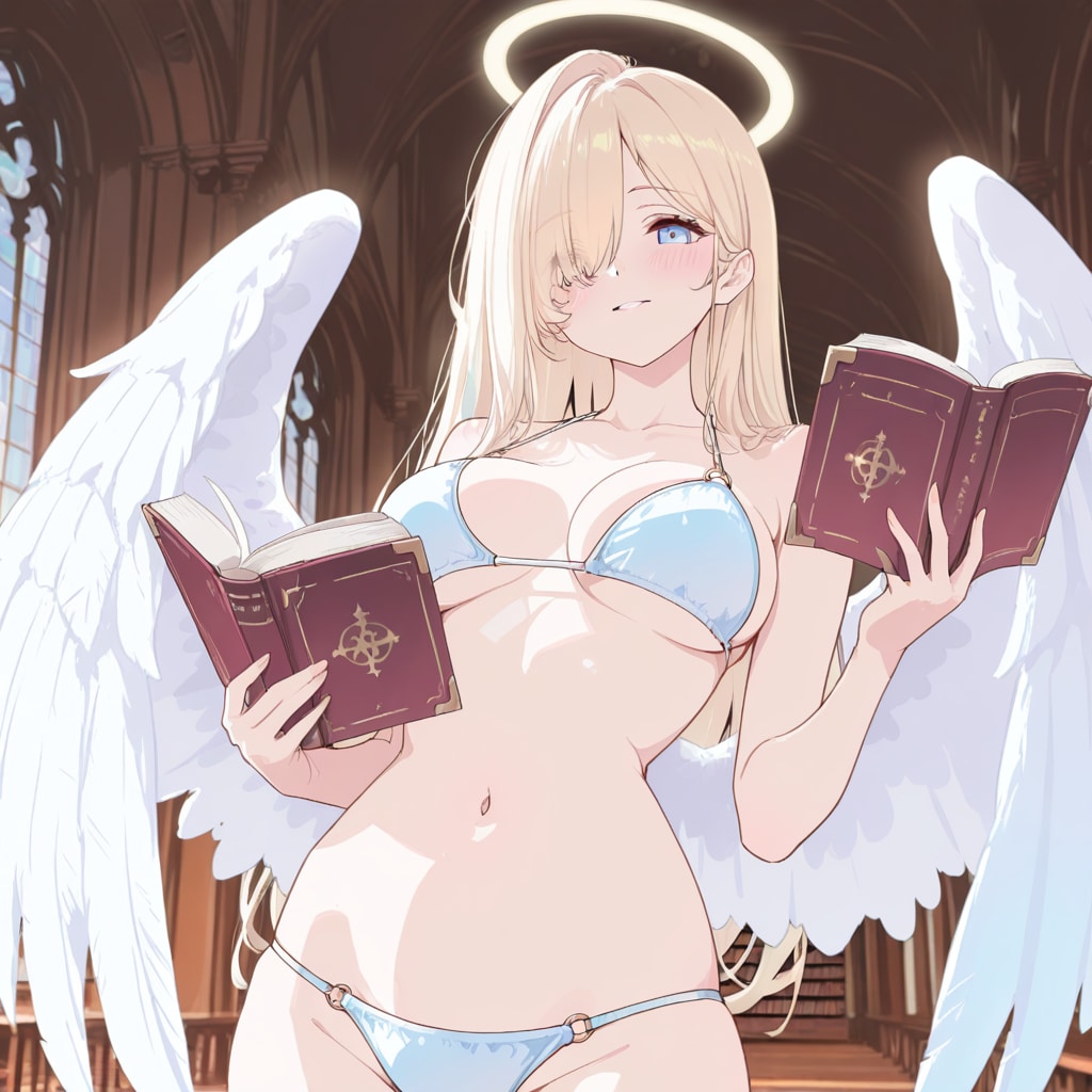 apricotで図書館の天使ちゃん260722