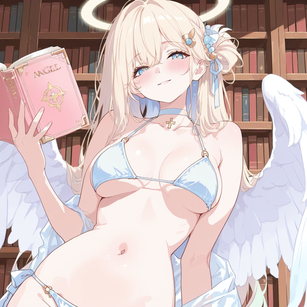 apricotで図書館の天使ちゃん260722