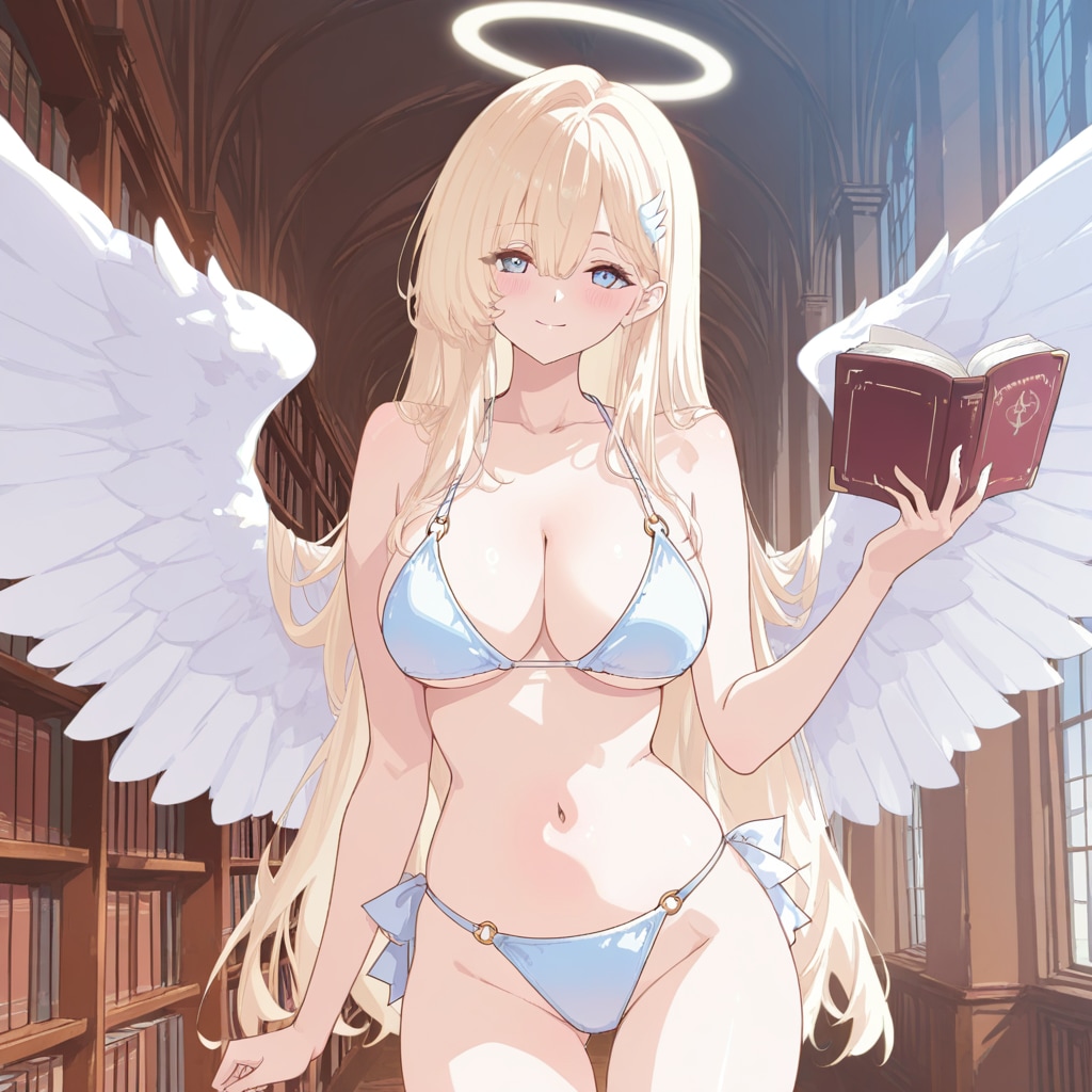 apricotで図書館の天使ちゃん260722