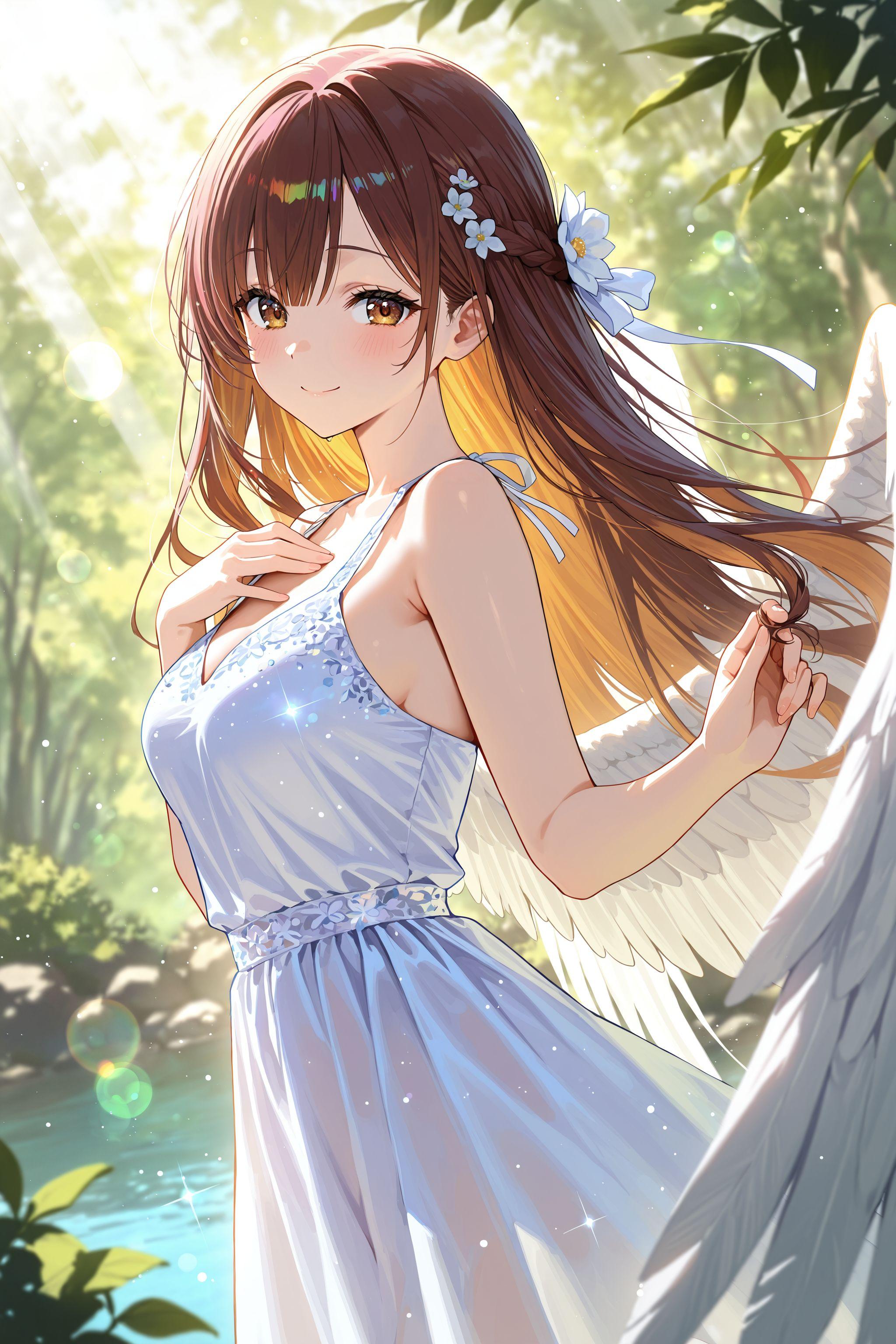 天使さん頑張ります | の人気AIイラスト・グラビア