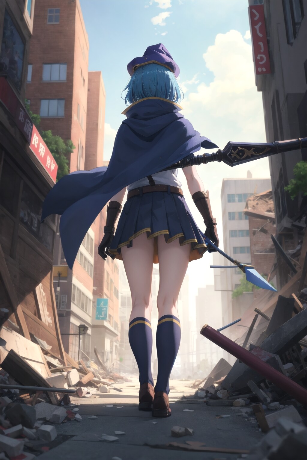 魔法使い、遺跡を旅する