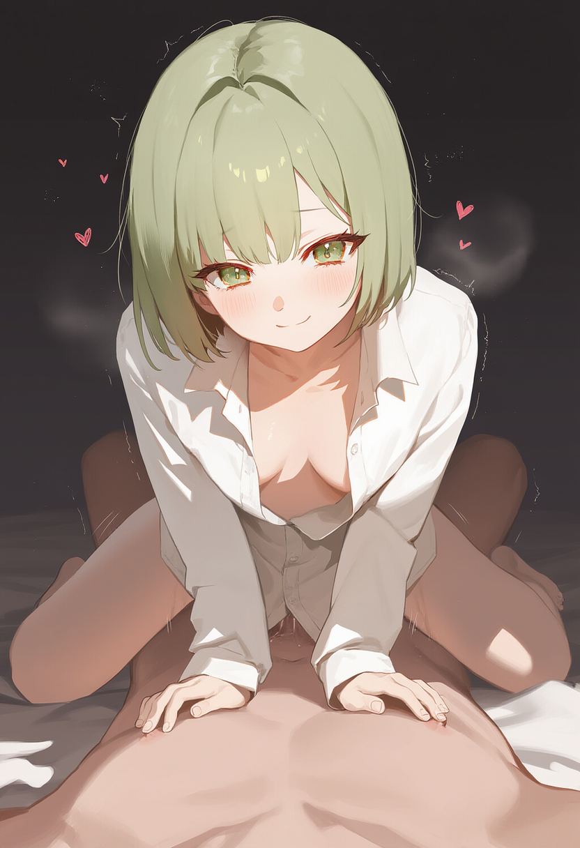 騎乗位えっち。