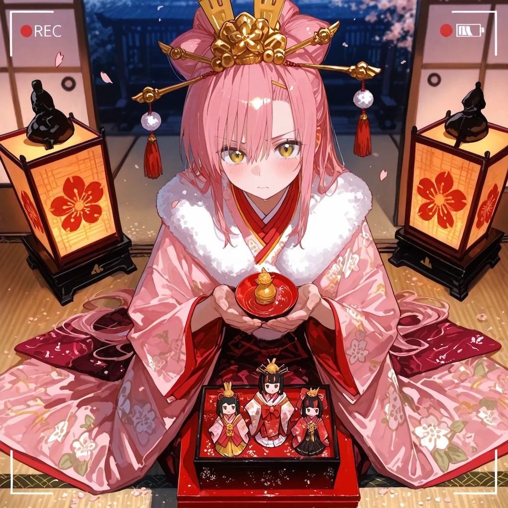 本日はヒナ祭り祭り☆