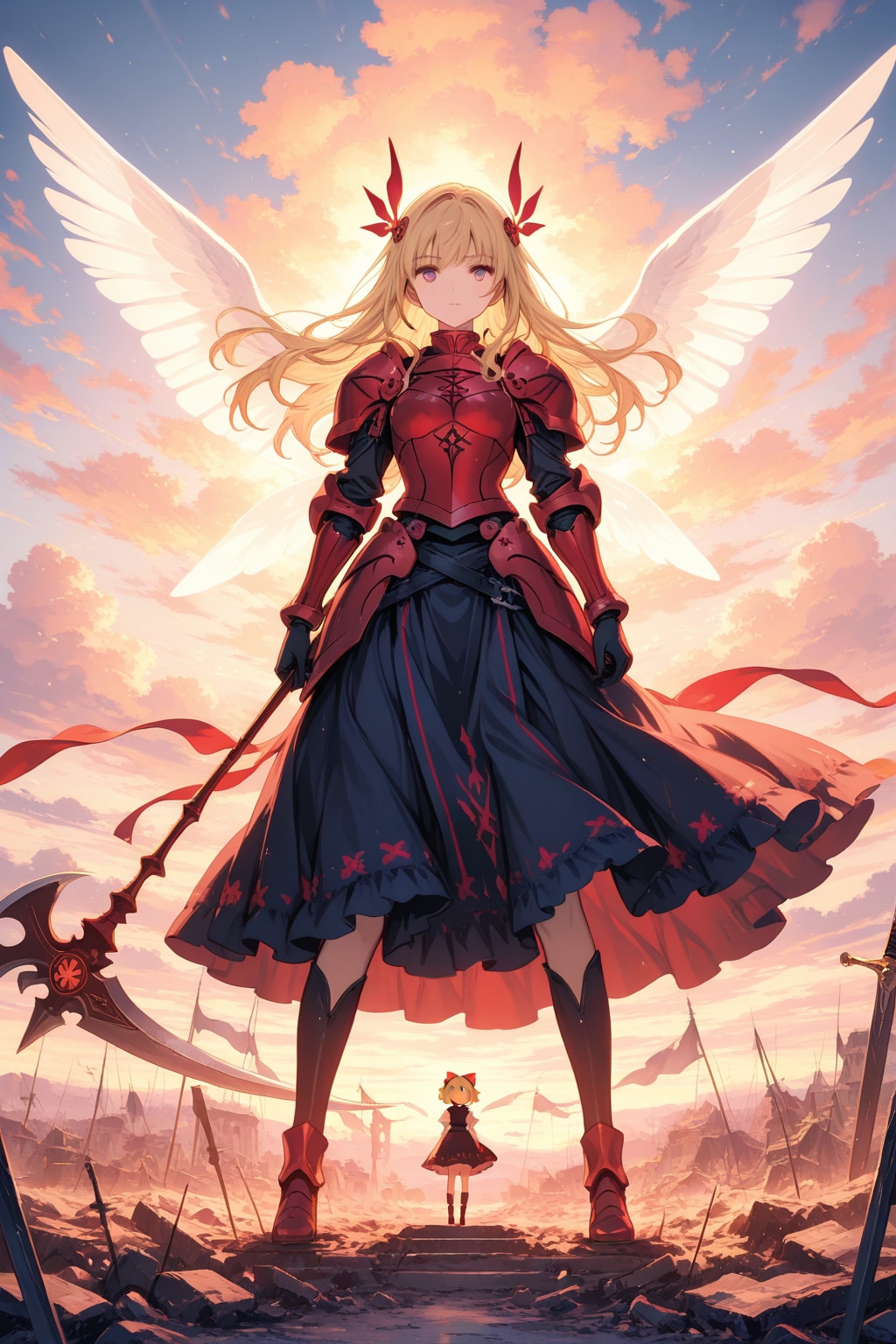 戦場の戦乙女 | の人気AIイラスト・グラビア