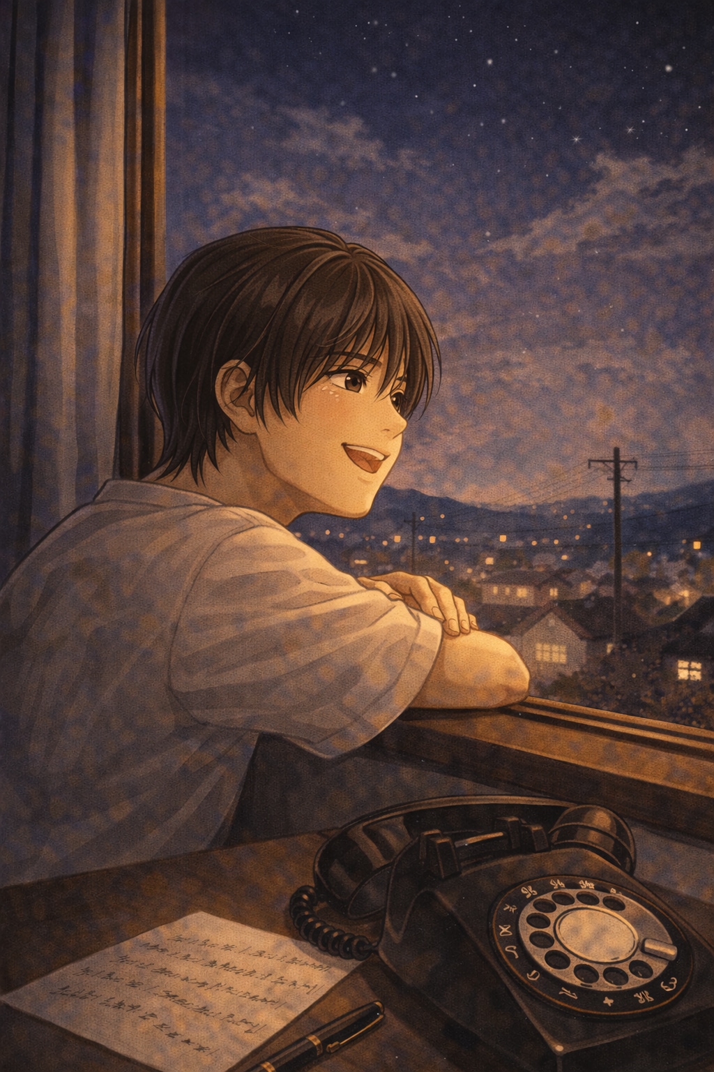 電話との闘い  (昭和シリーズ)