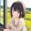 座ったら見えちゃった少女_260507 5枚目
