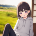 座ったら見えちゃった少女_260507 7枚目