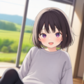 座ったら見えちゃった少女_260507 8枚目
