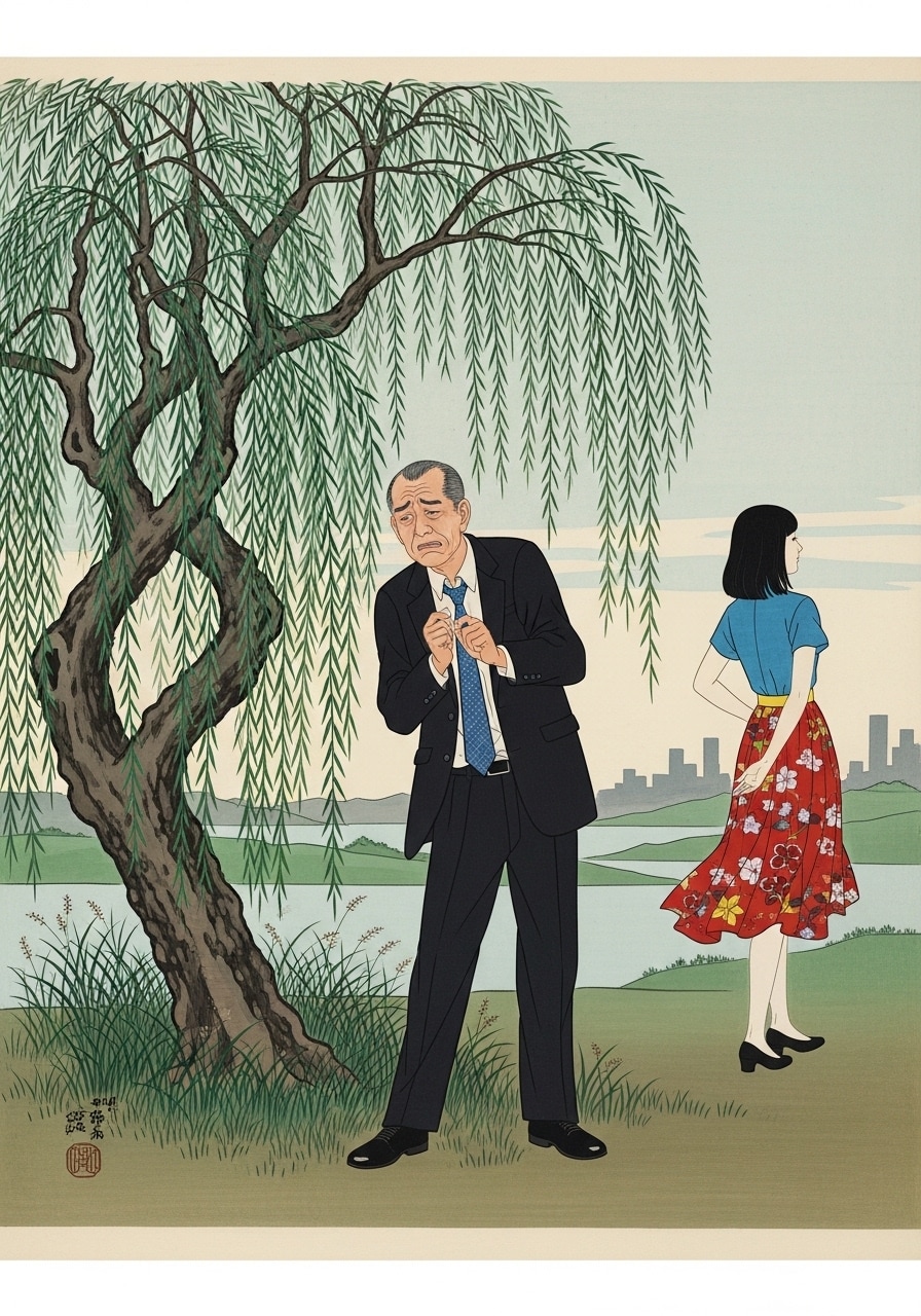 若草に根をわすれたる柳かな | の人気AIイラスト・グラビア