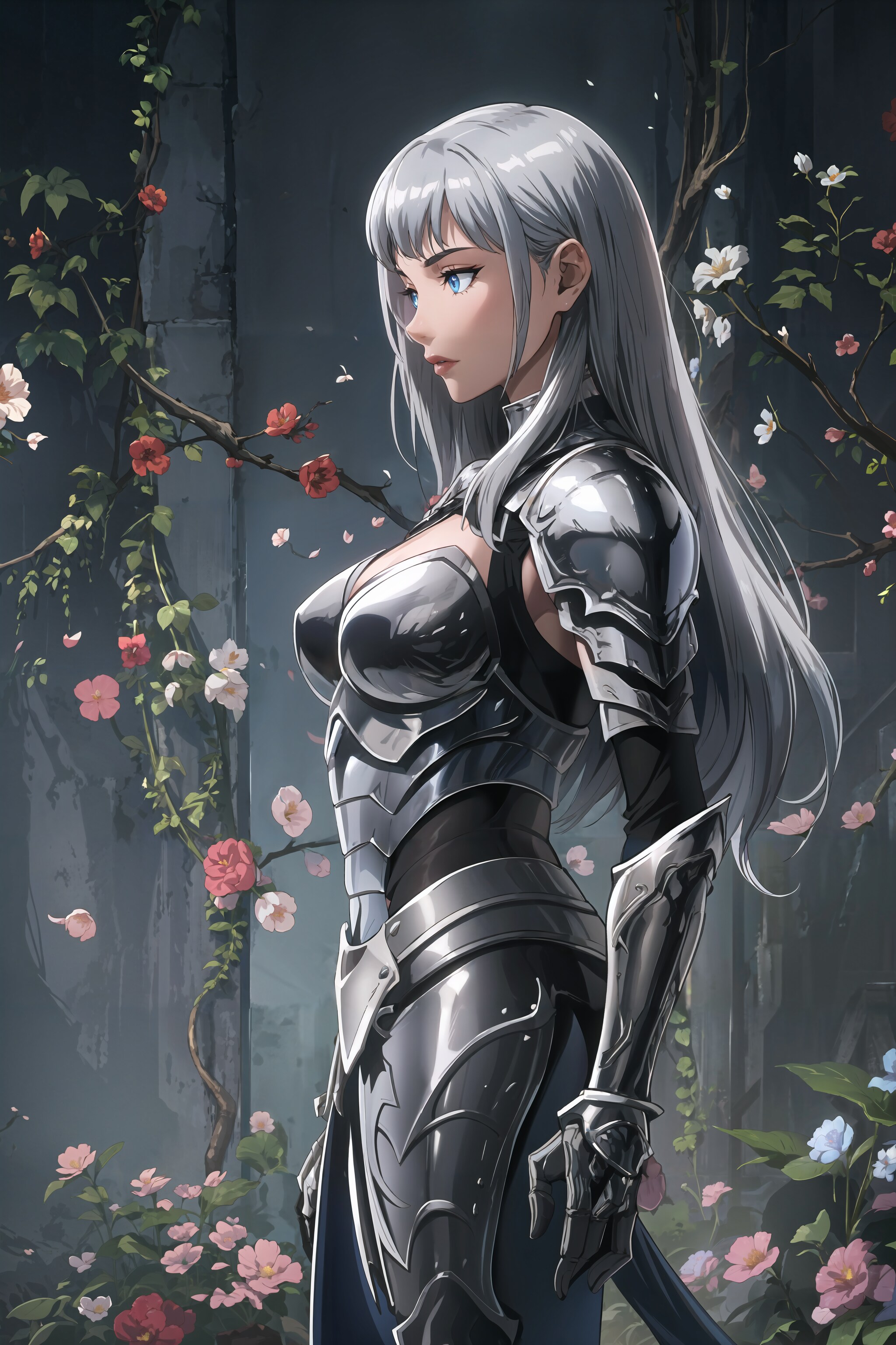 銀髪騎士