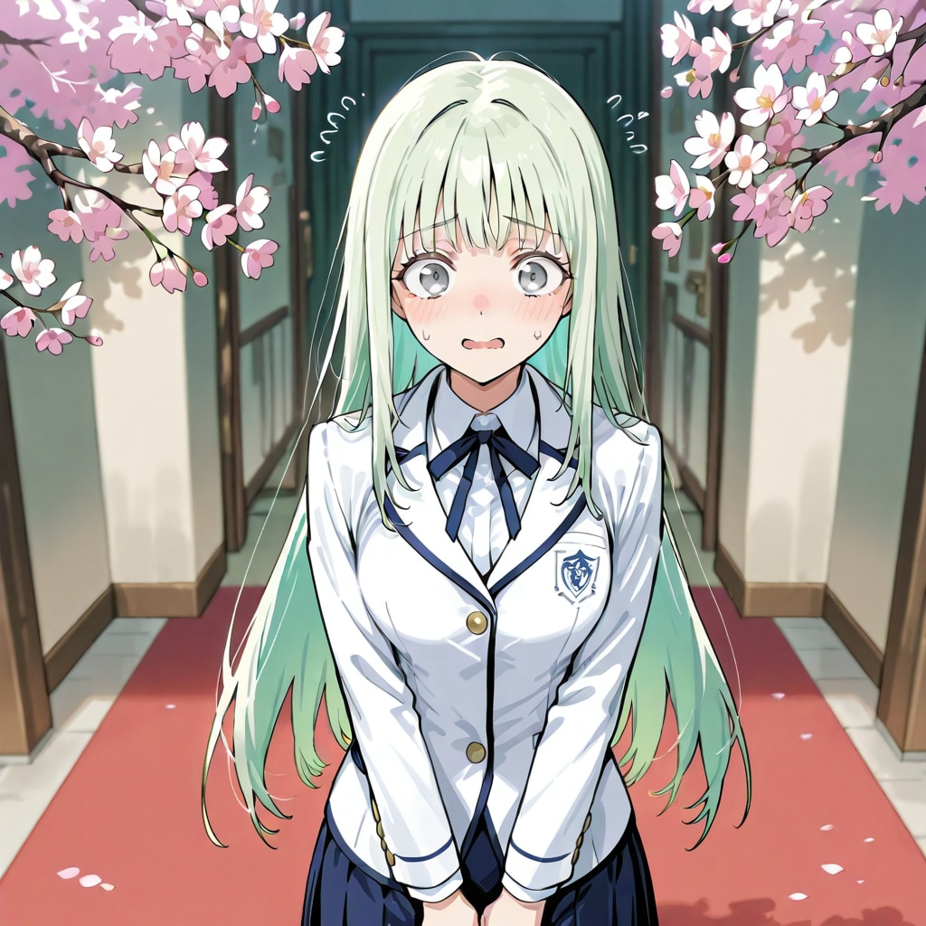 緊張の新入生 | の人気AIイラスト・グラビア