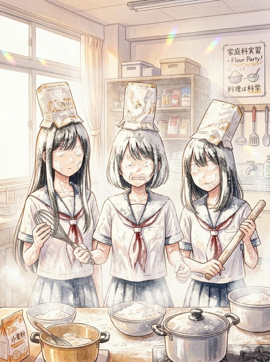 料理は私たちにお任せ♪