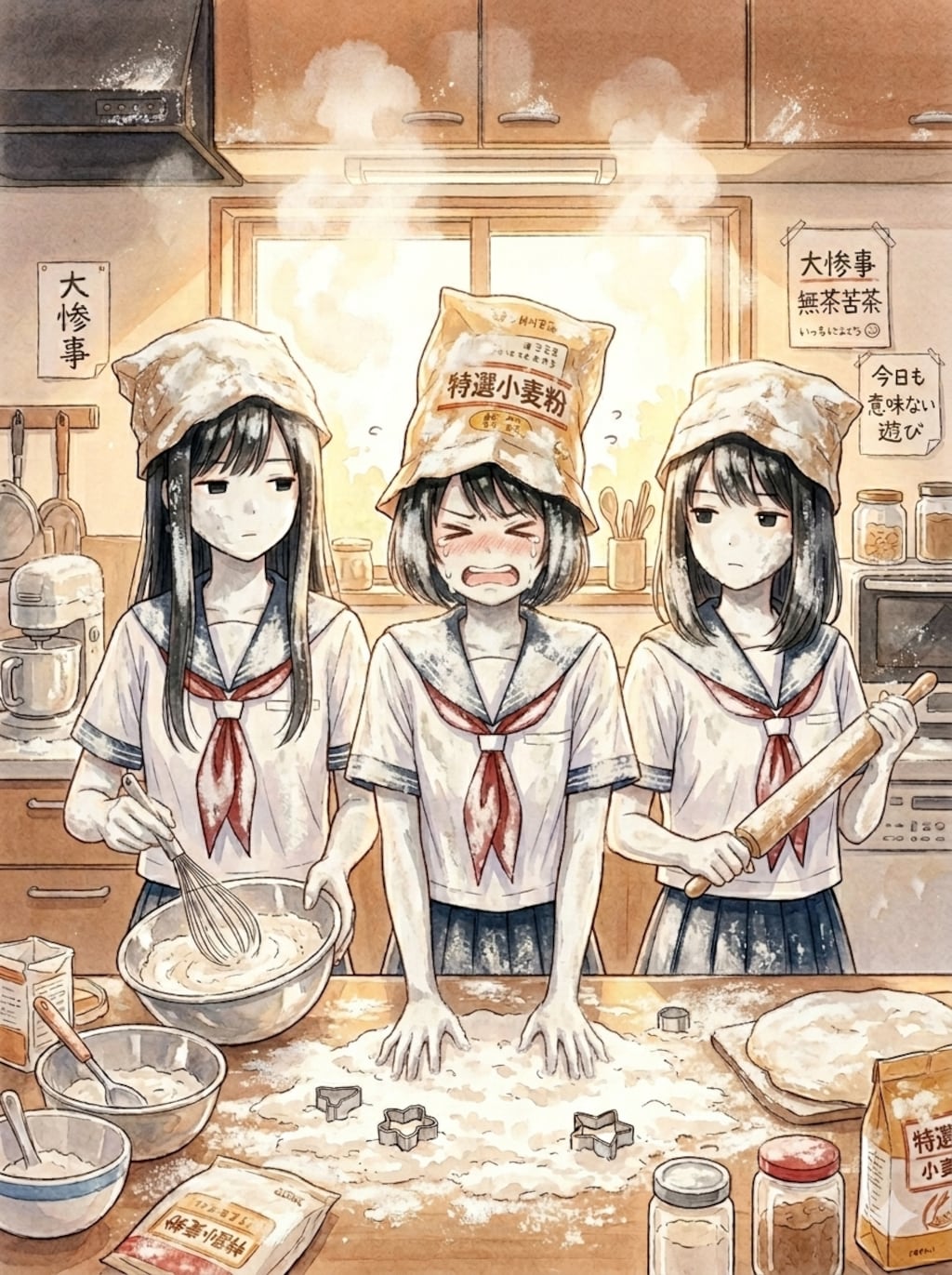料理は私たちにお任せ♪
