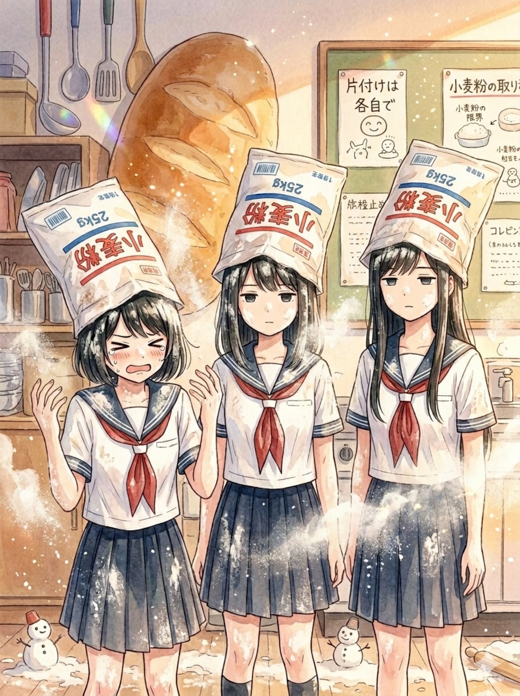 料理は私たちにお任せ♪