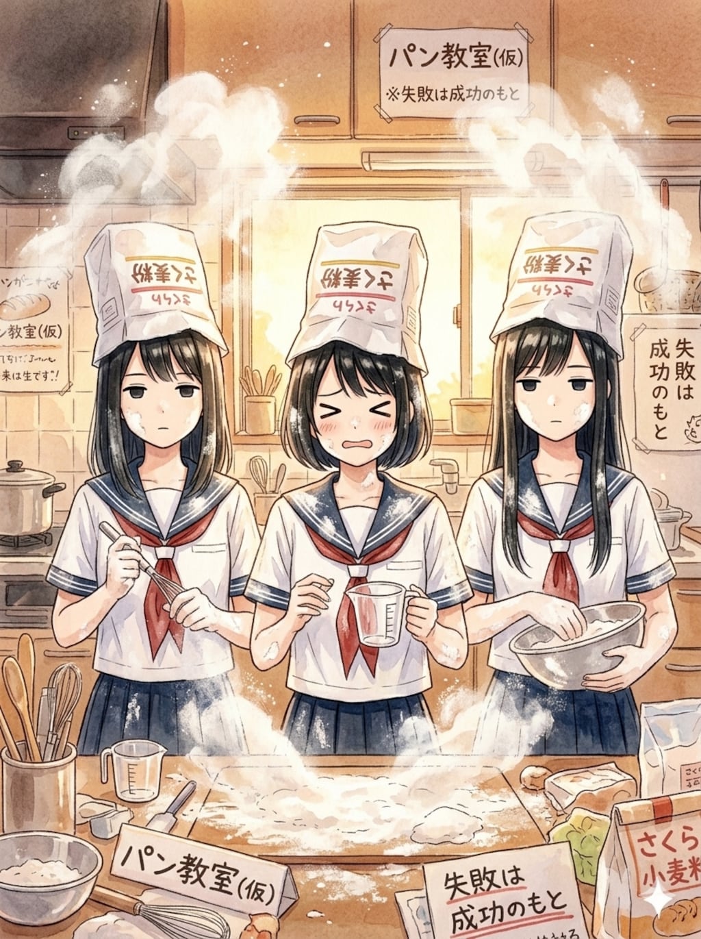 料理は私たちにお任せ♪