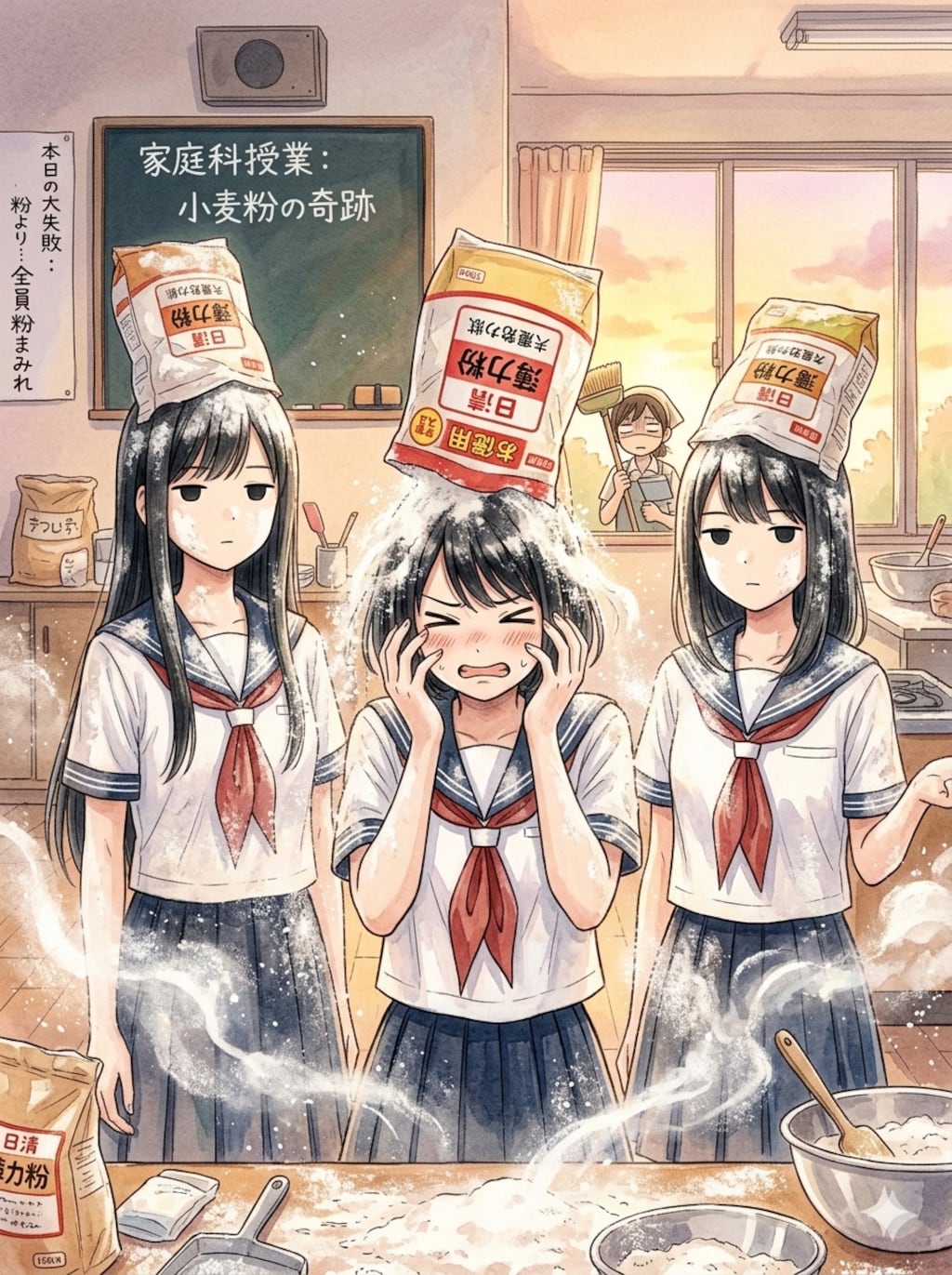 料理は私たちにお任せ♪