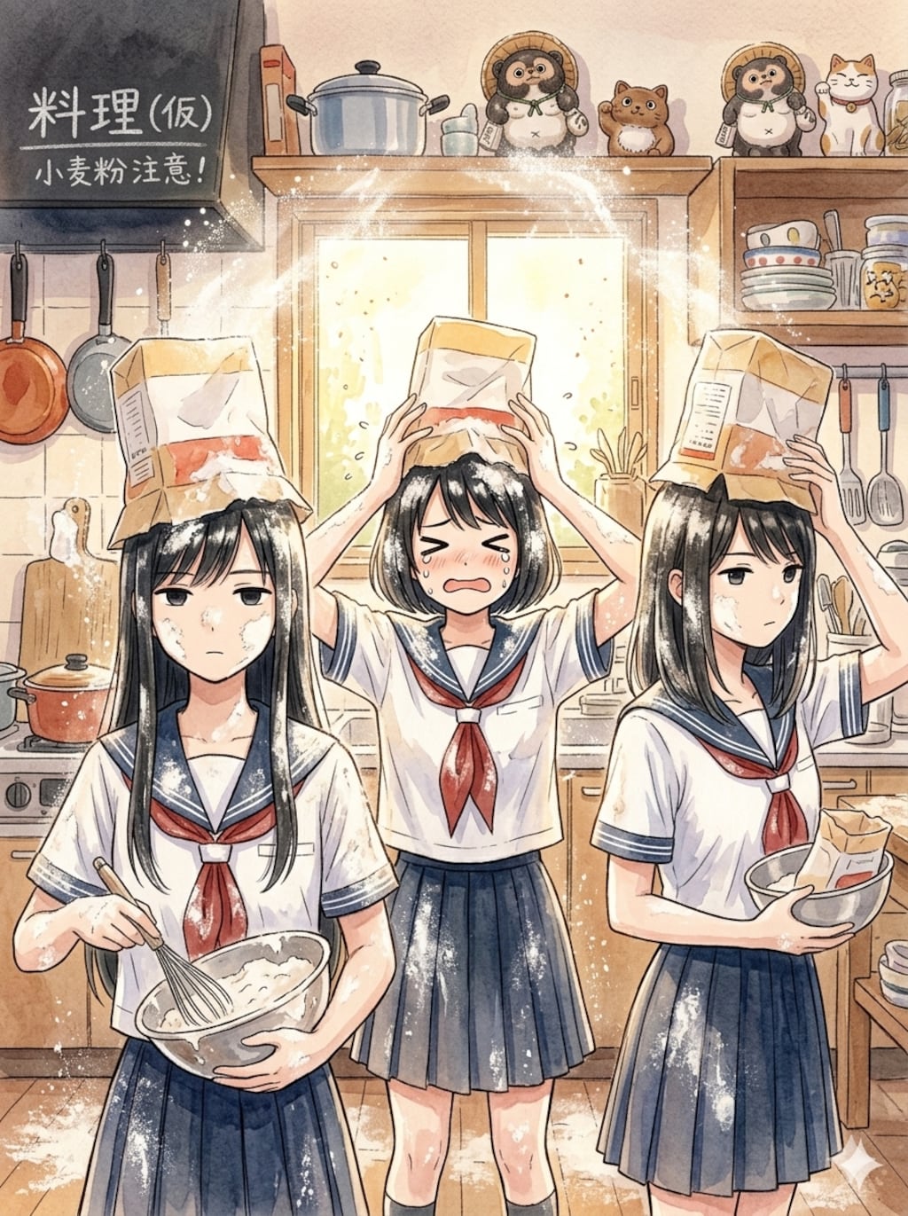 料理は私たちにお任せ♪