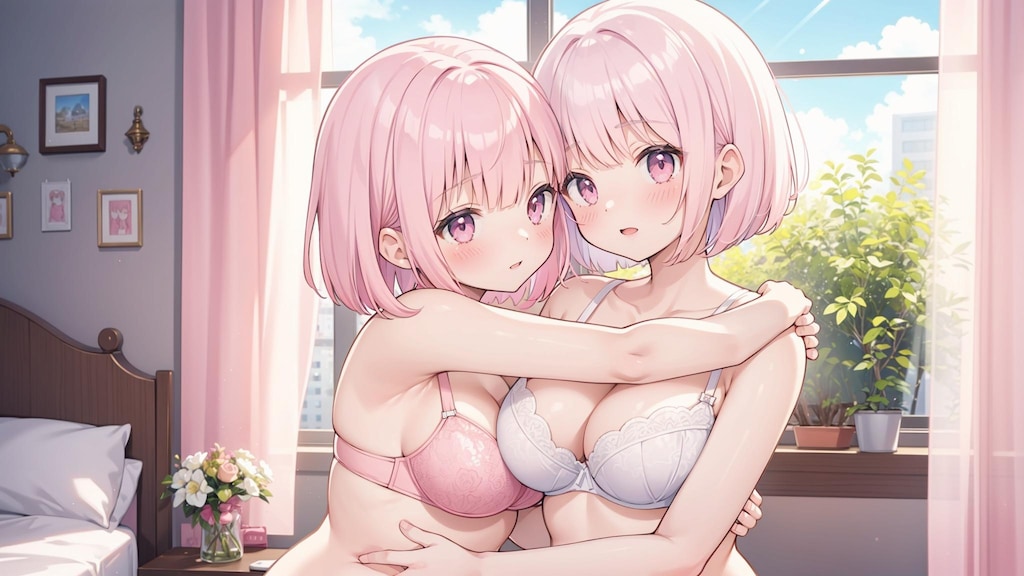 百合とブラ