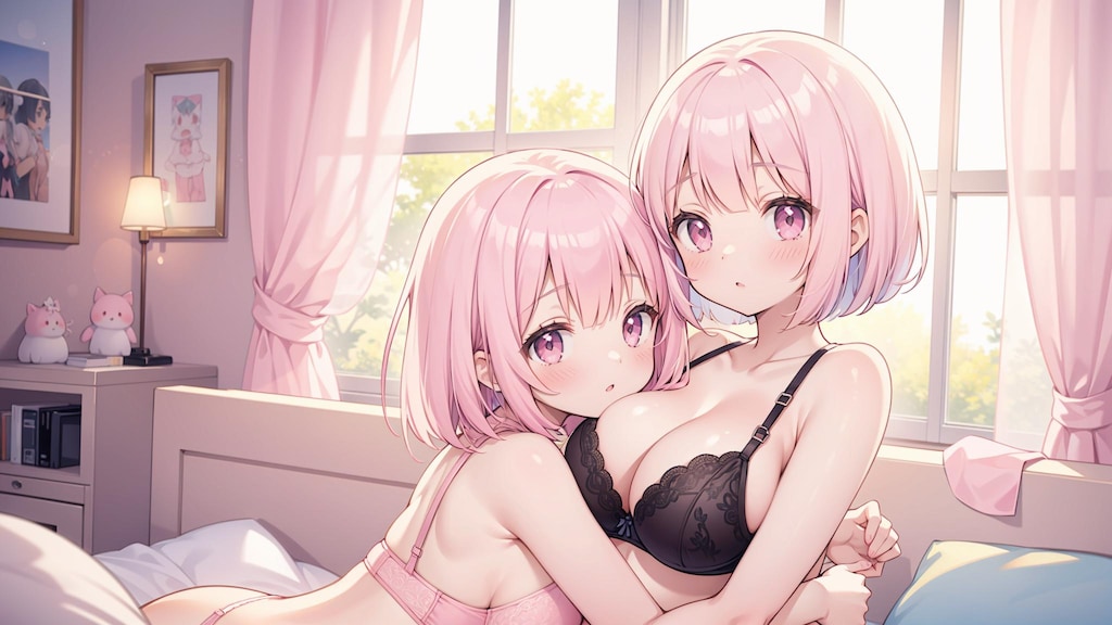 百合とブラ