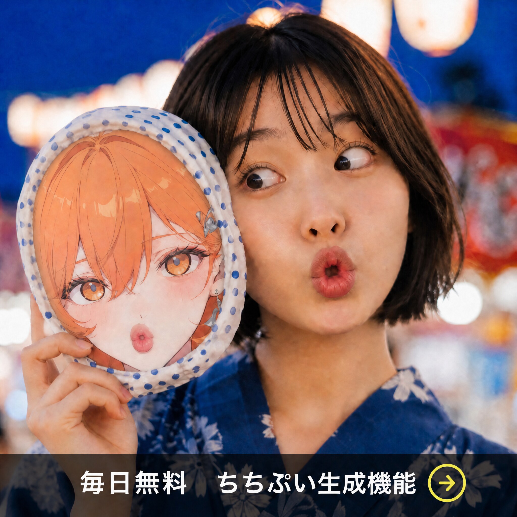 ちちぷい生成機能PR画像