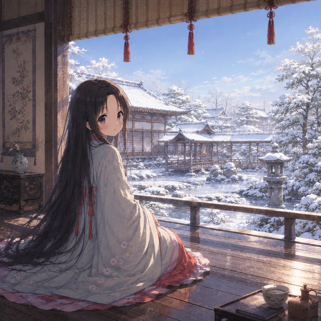 平安貴族幼女 | の人気AIイラスト・グラビア